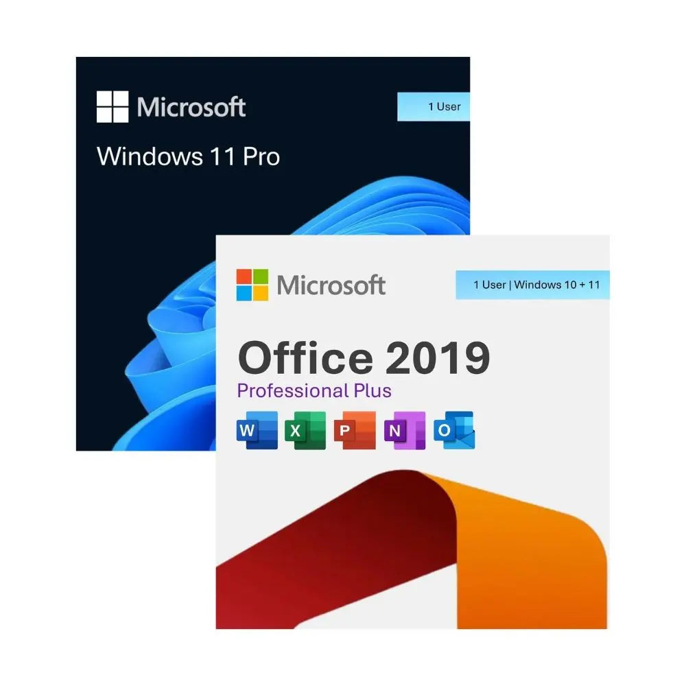 Windows 11 Pro and Office 2019 Pro Plus bundle