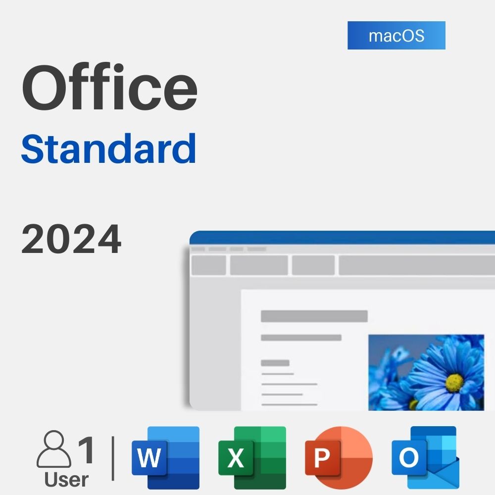 Office 2024 Standard for Mac license